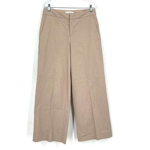 Everlane Wide Leg Trouser Pants Tan Women's Size 4 NWOT - Picture 7 of 7